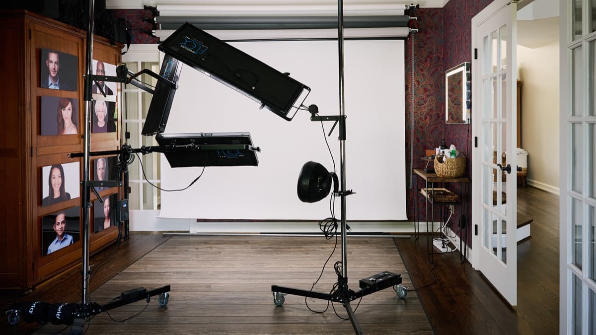 Studio setup and environment